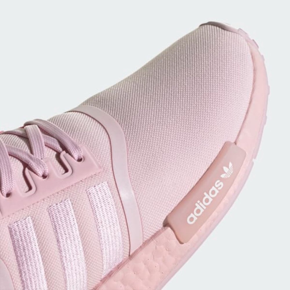 Adidas NMD R1 Low Top Mens Athletic Running Shoes Pink HQ8862 NEW Multi Sz - Picture 9 of 9